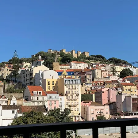 Mm2 Dowtown Baixa-rossio With Castle View And Free Parking Apartmán Lisboa